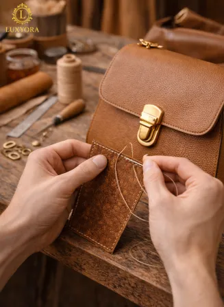 luxury bag production