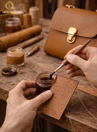 luxury bag production
