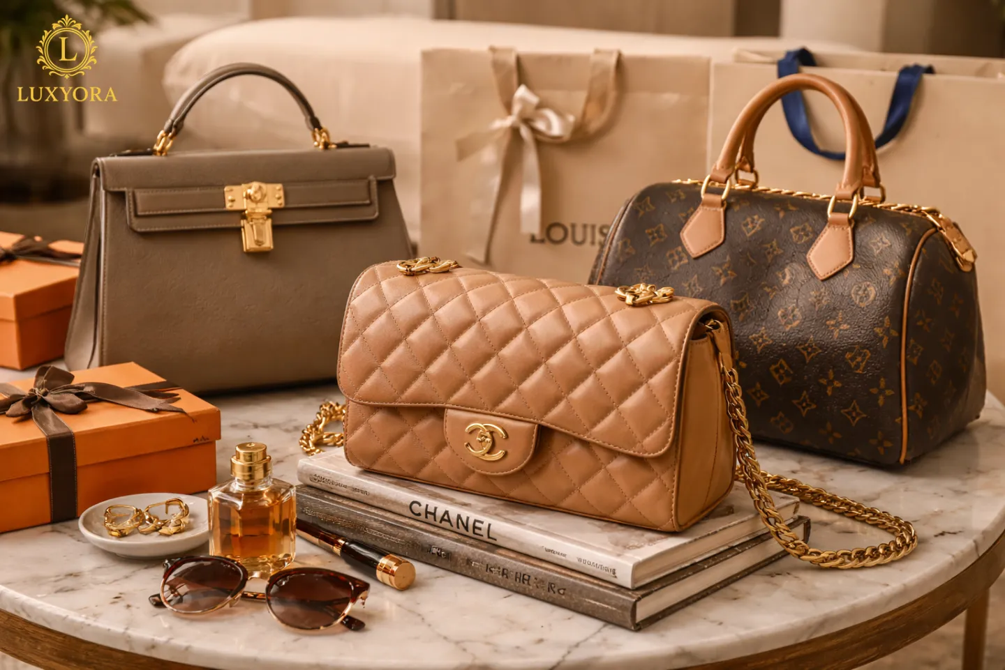 luxury bag branding