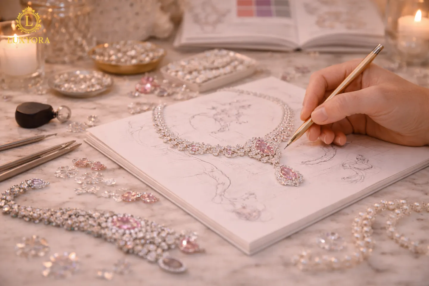 sketch to jewellery