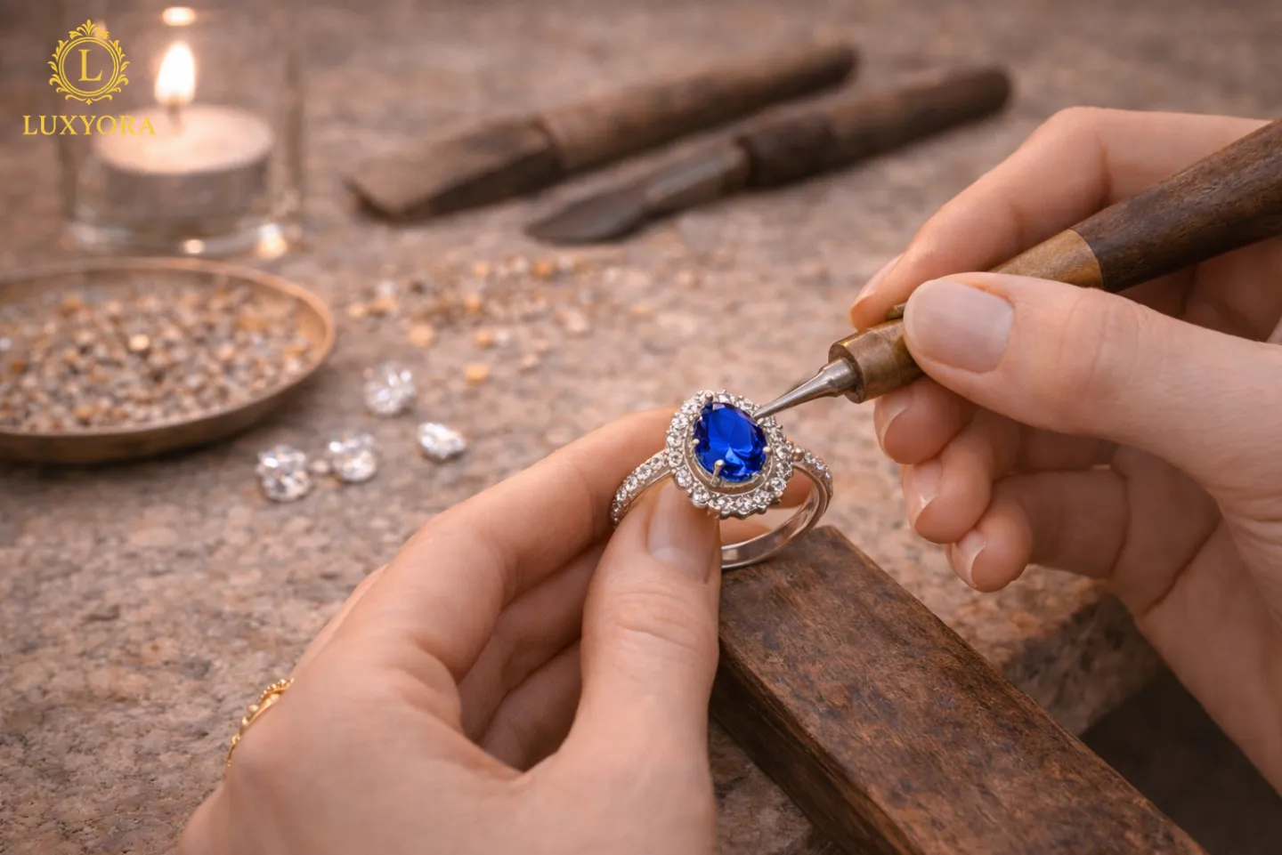 stone setting
