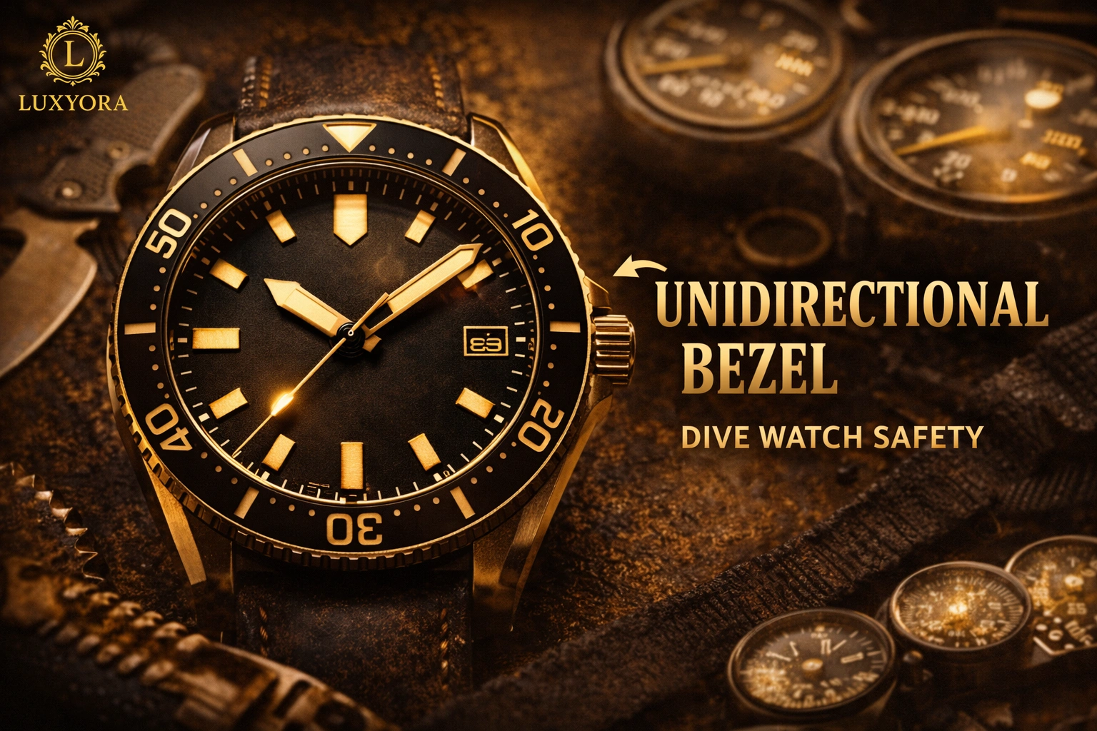 Unidirectional Bezel