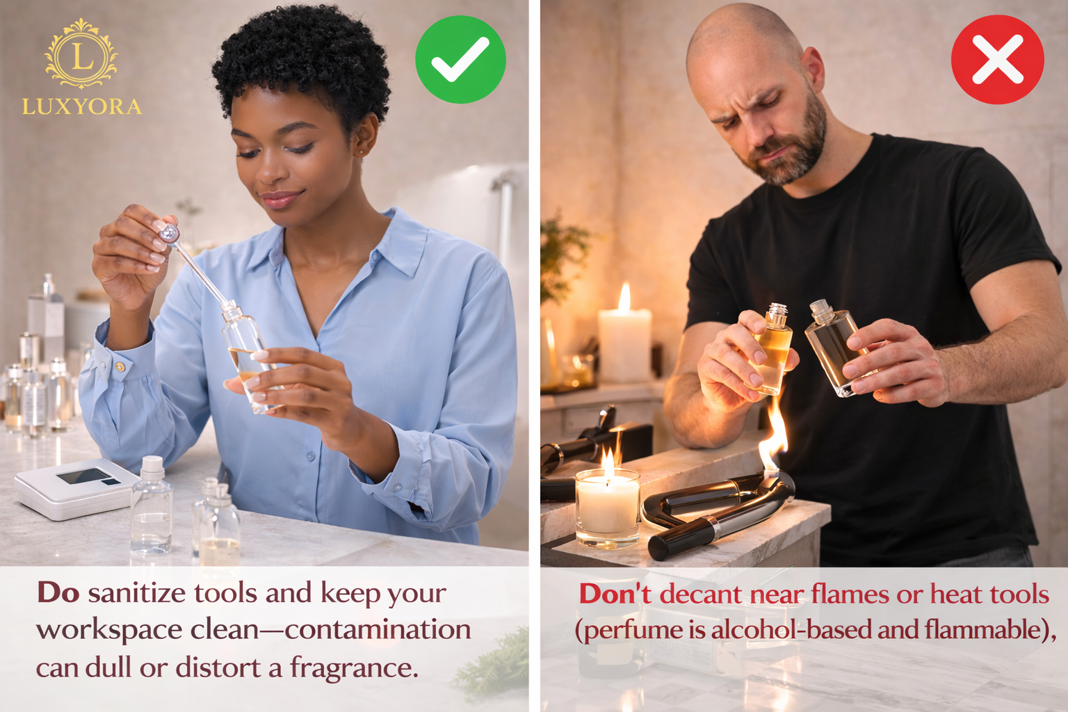 A Beginner’s Guide to Decanting Perfume Safely and Elegantly | Luxyora