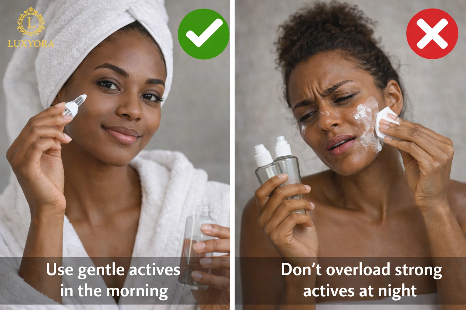 Morning vs Night Skin Care - What should change