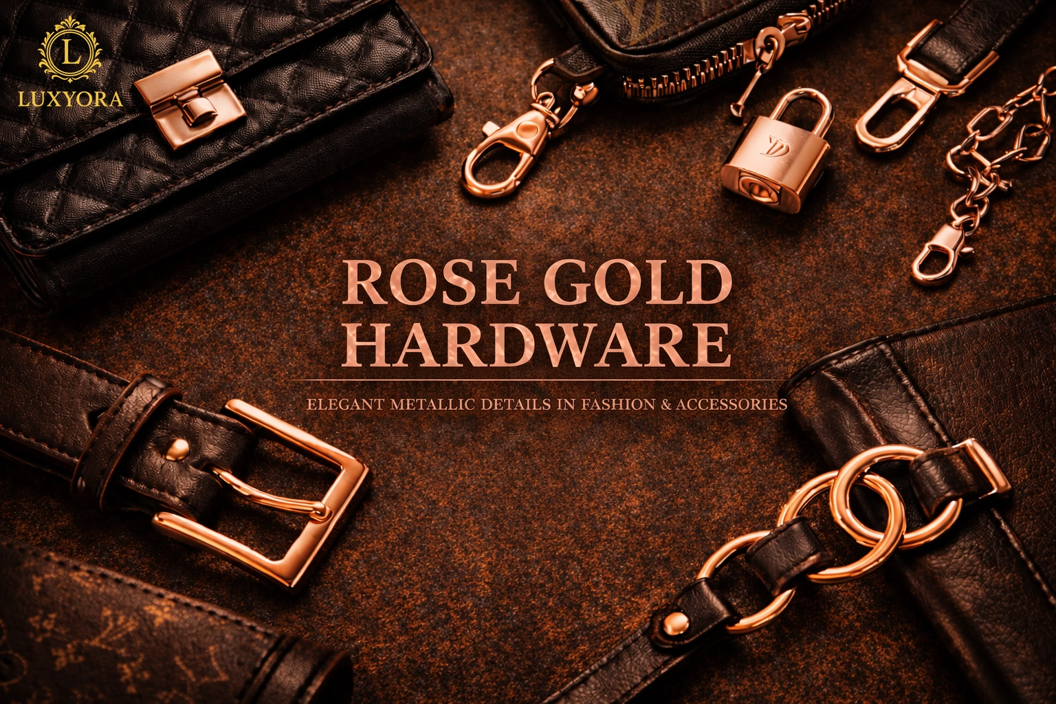 Rose Gold Hardware