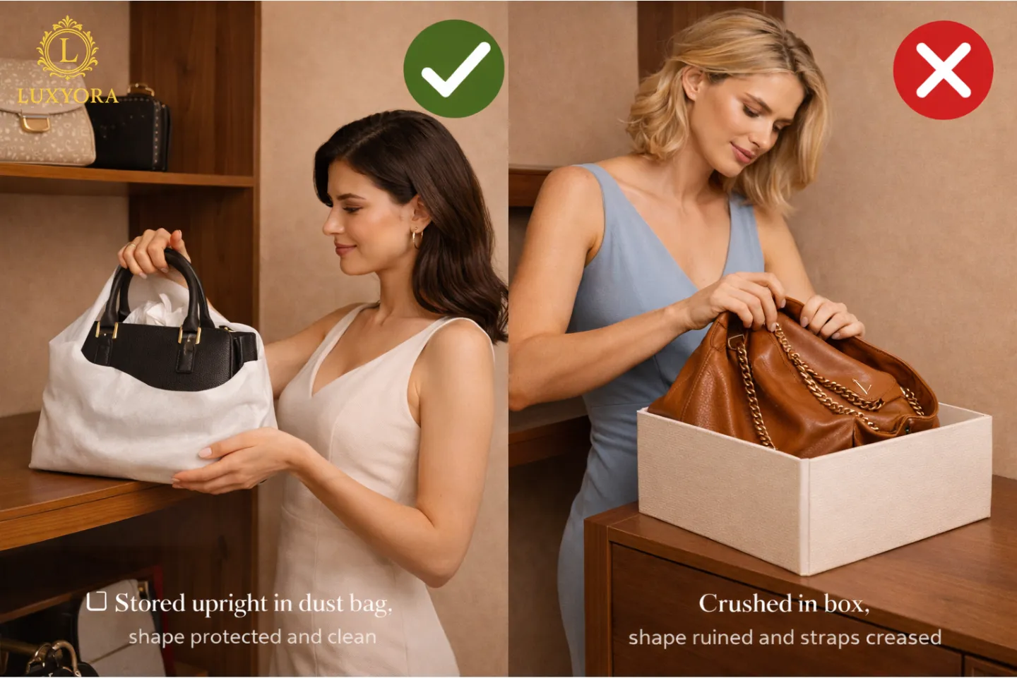 Handbag Storage Hacks