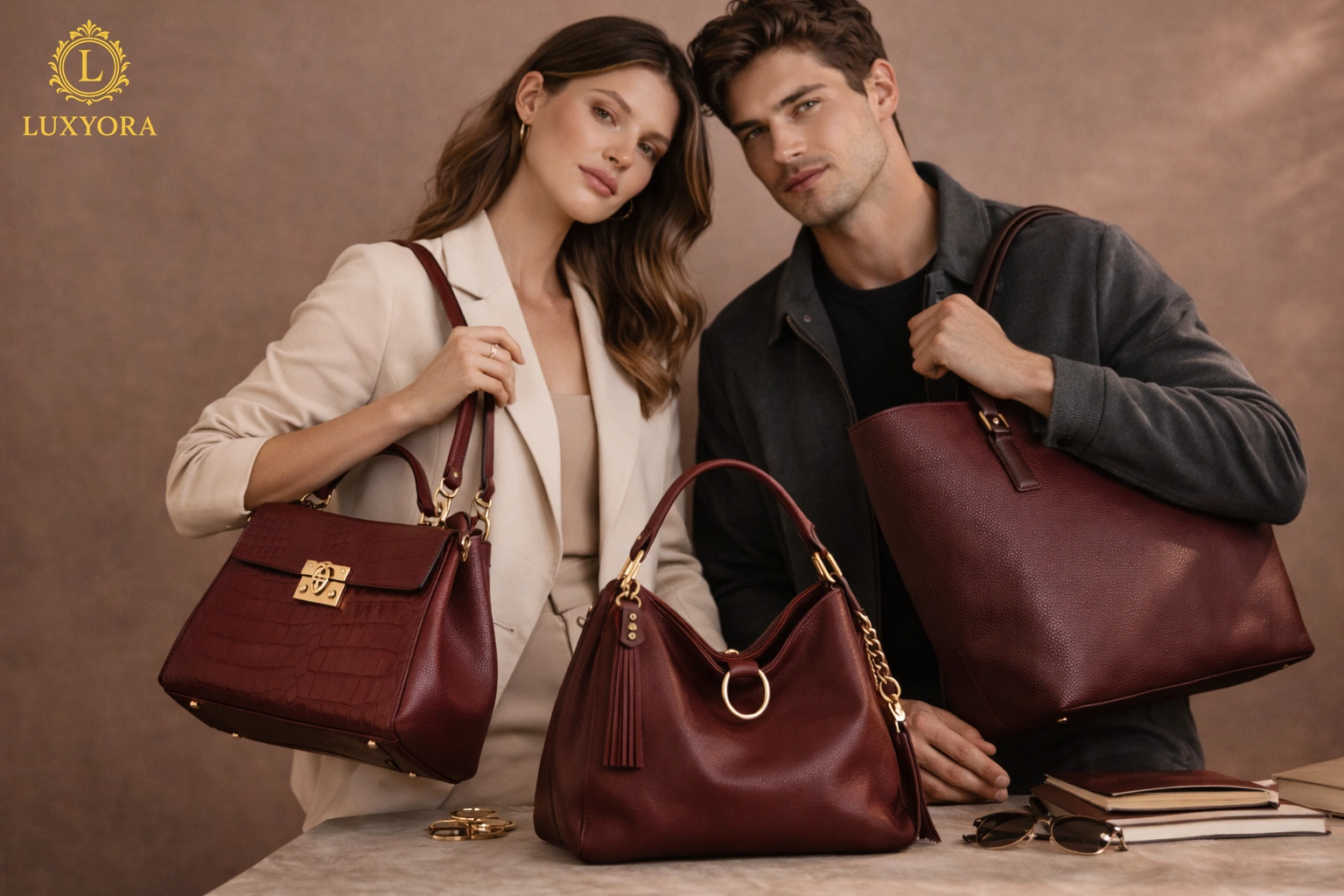 Burgundy Designer Bags- The Deep Red Shade Dominating Collections