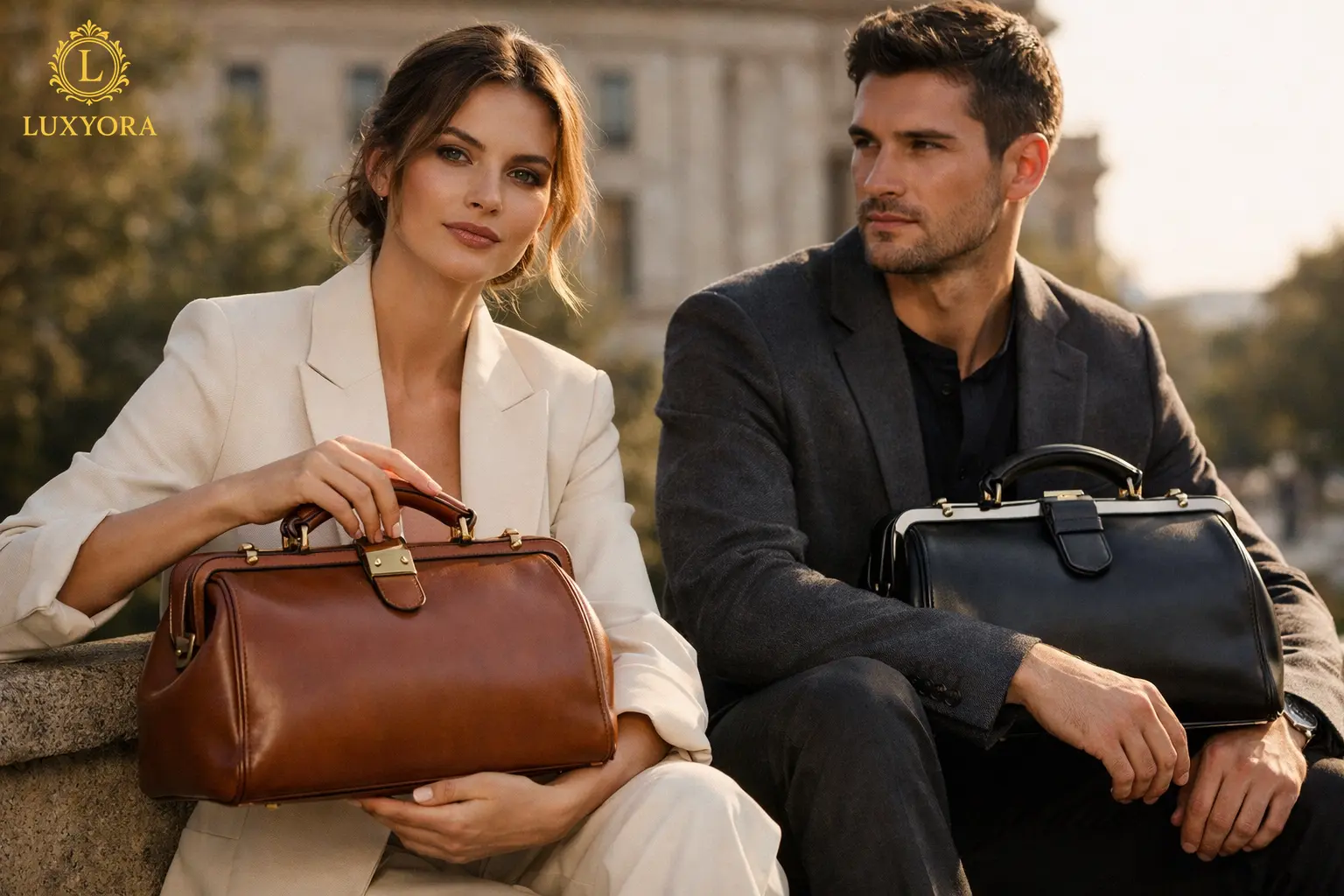 Doctor Style Handbags- Structured Retro Shapes Reimagined