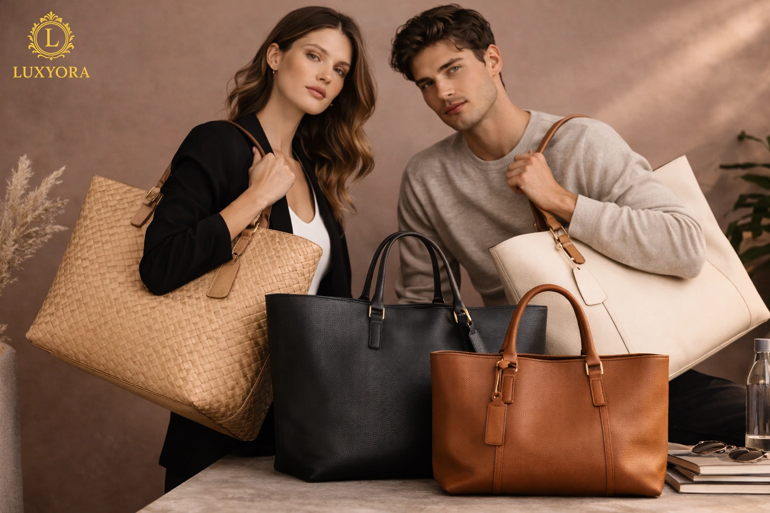 XL Statement Tote Bags- Oversized Luxury Carriers on the Rise