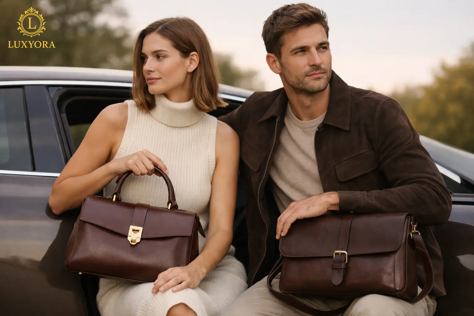 Chocolate Brown Leather Bags- The New Neutral in Luxury Fashion