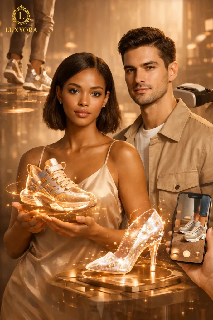 Footwear Designed for Virtual and Augmented Spaces