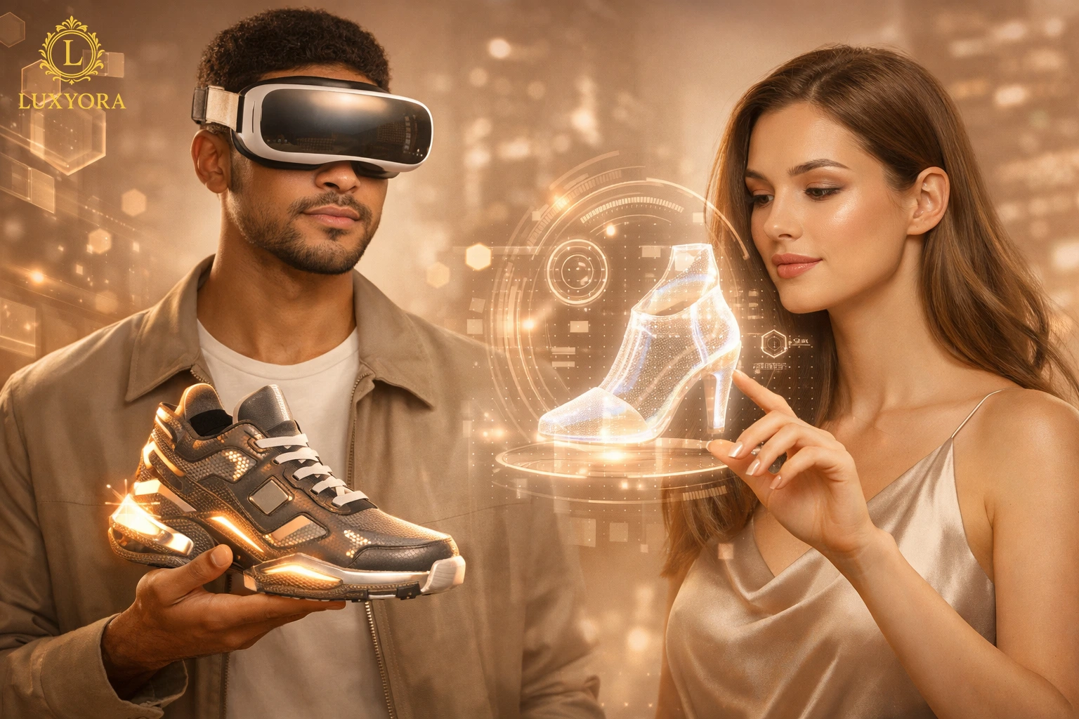 Footwear Designed for Virtual and Augmented Spaces