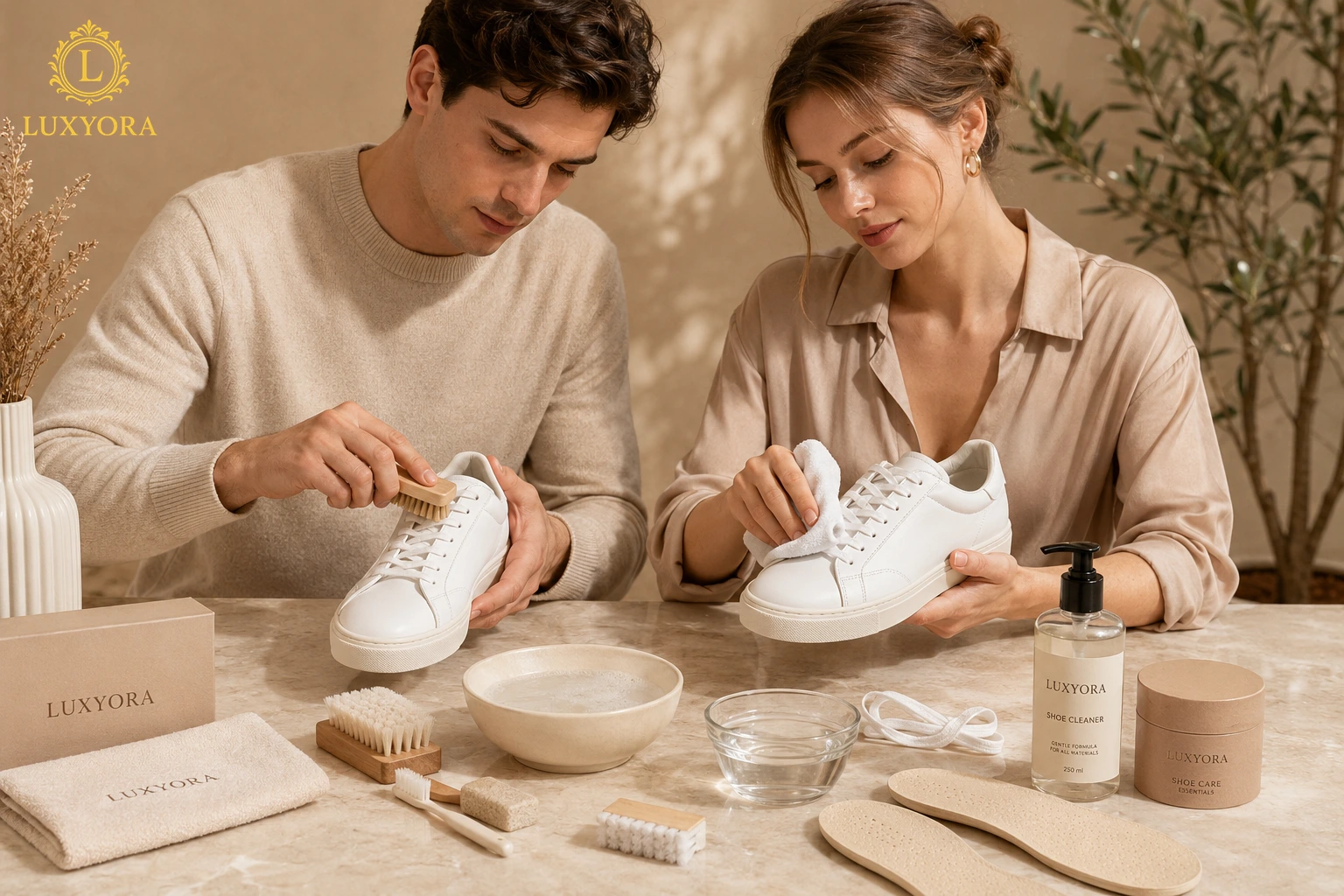 How to Clean White Shoes