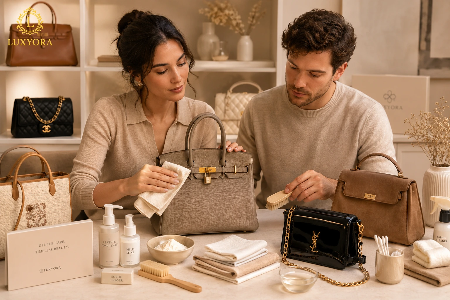 How to Remove Stains from Handbags
