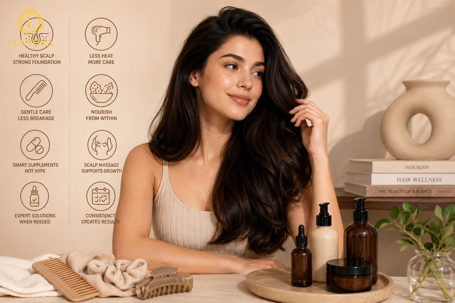 Tips for Growing Healthier, Thicker Hair