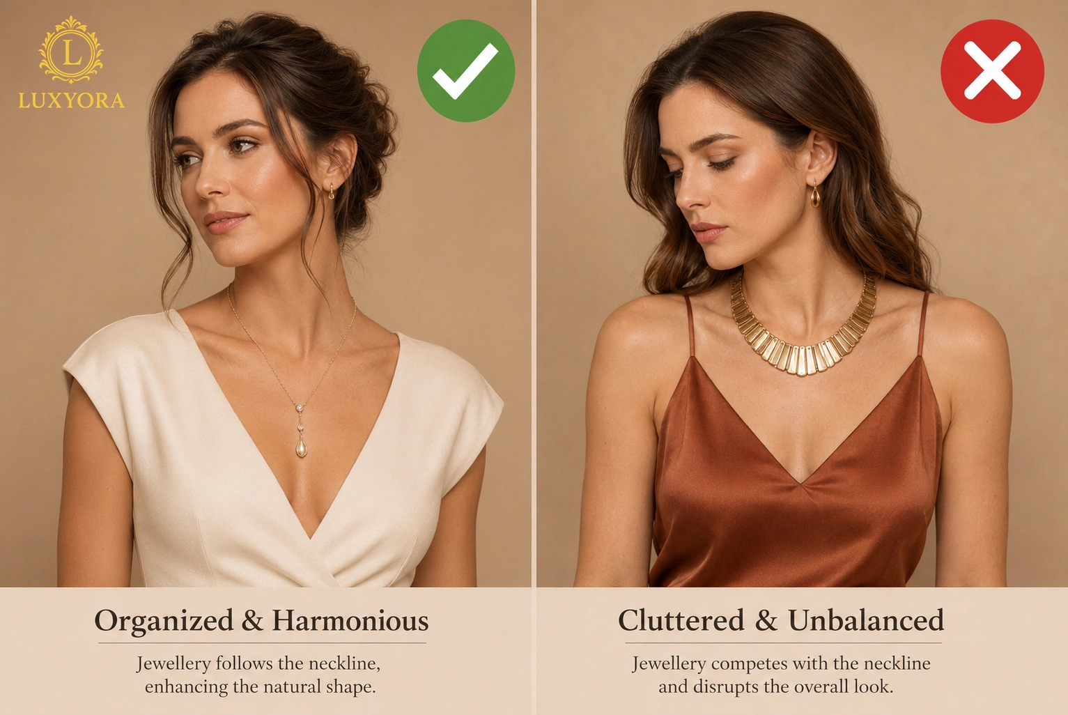 How to Match Jewellery with Necklines