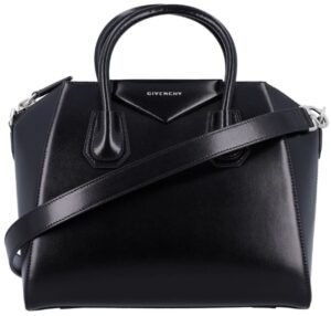 GIVENCHY Small Antigona Bag in Box Leather