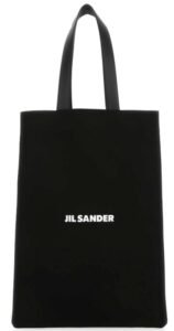 JIL SANDER Canvas Tote Bag