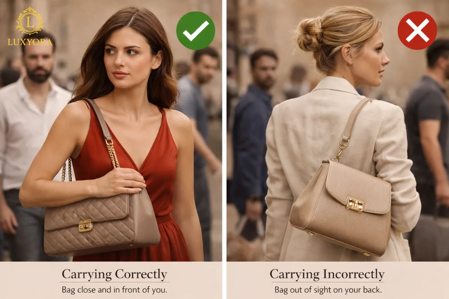 handbag security tips