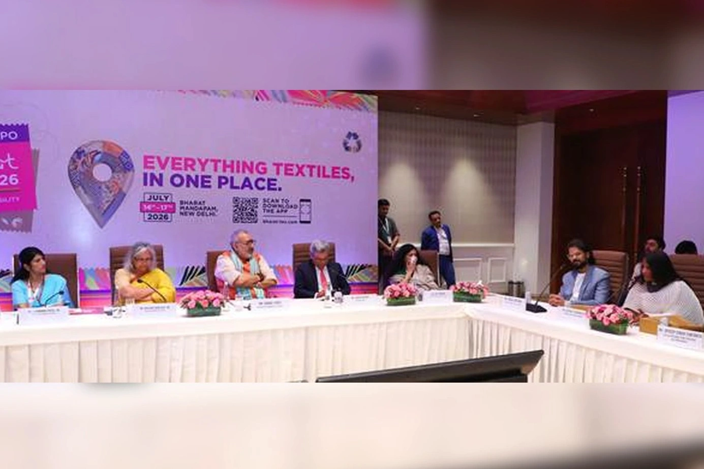 Rahul Mishra And Vaishali Shadangule Set Out India's Fashion Export Ambitions At Bharat Tex 2026
