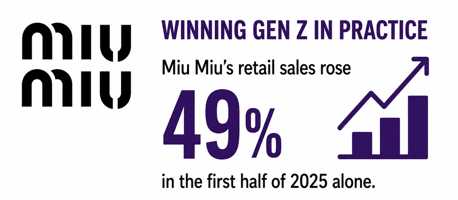 miu miu retail sale statistics - Genz