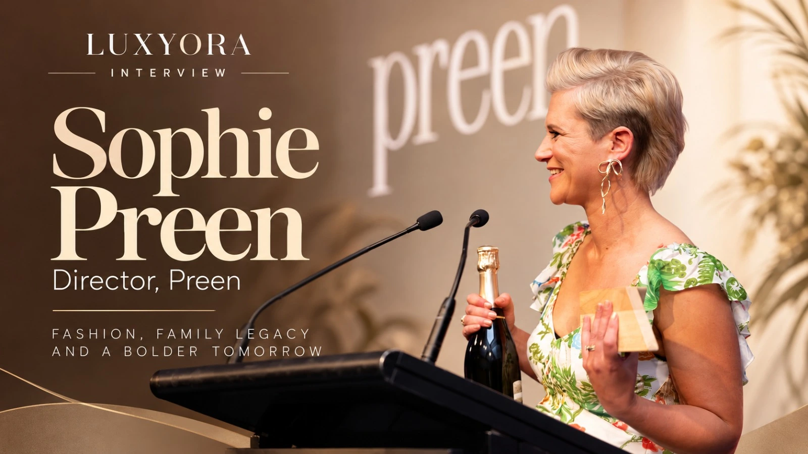 Sophie Preen - Director Preen